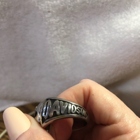 Harley-Davidson MOD Willie G skull stainless steel men’s ring - Picture 5 of 10